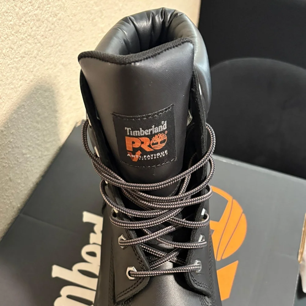 Timberland PRO Men's Black Work Boots size 12W